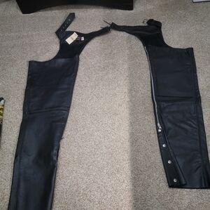 Leather chaps